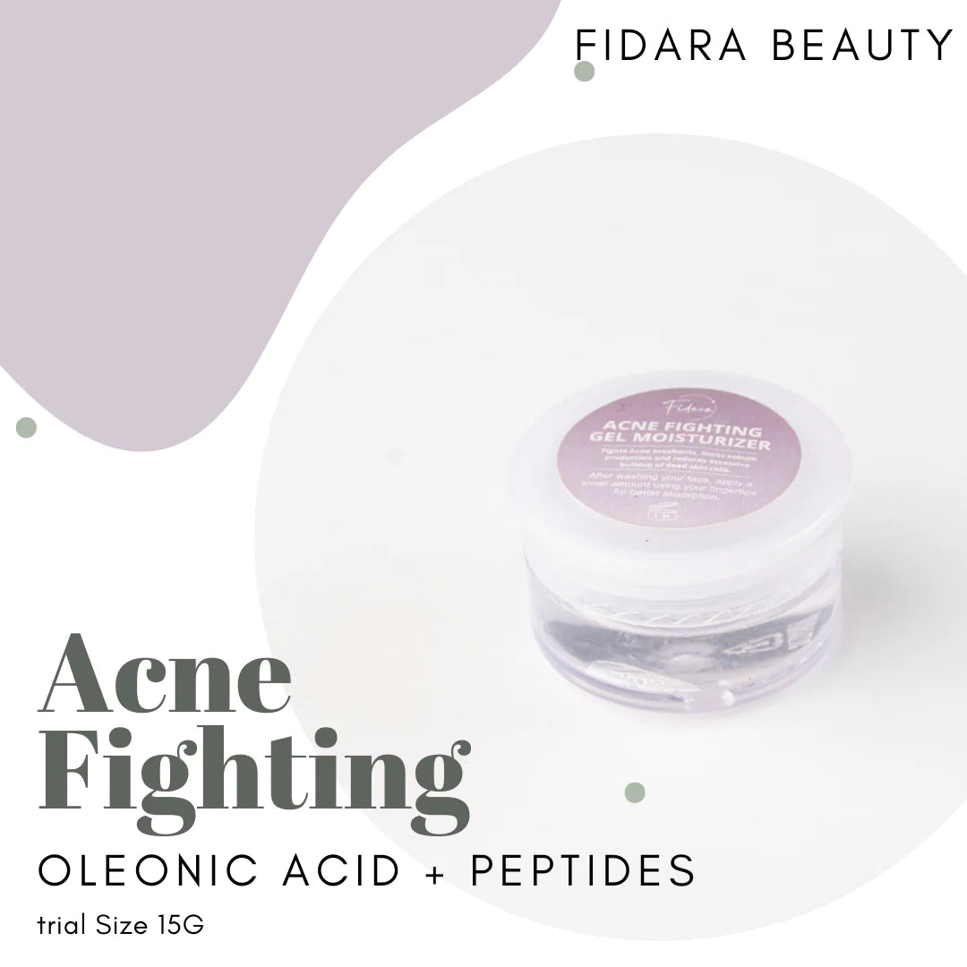 Fidara Beauty Acne Fighting Oil-Control Gel Moisturizer 15g - Makeup Stash Pakistan