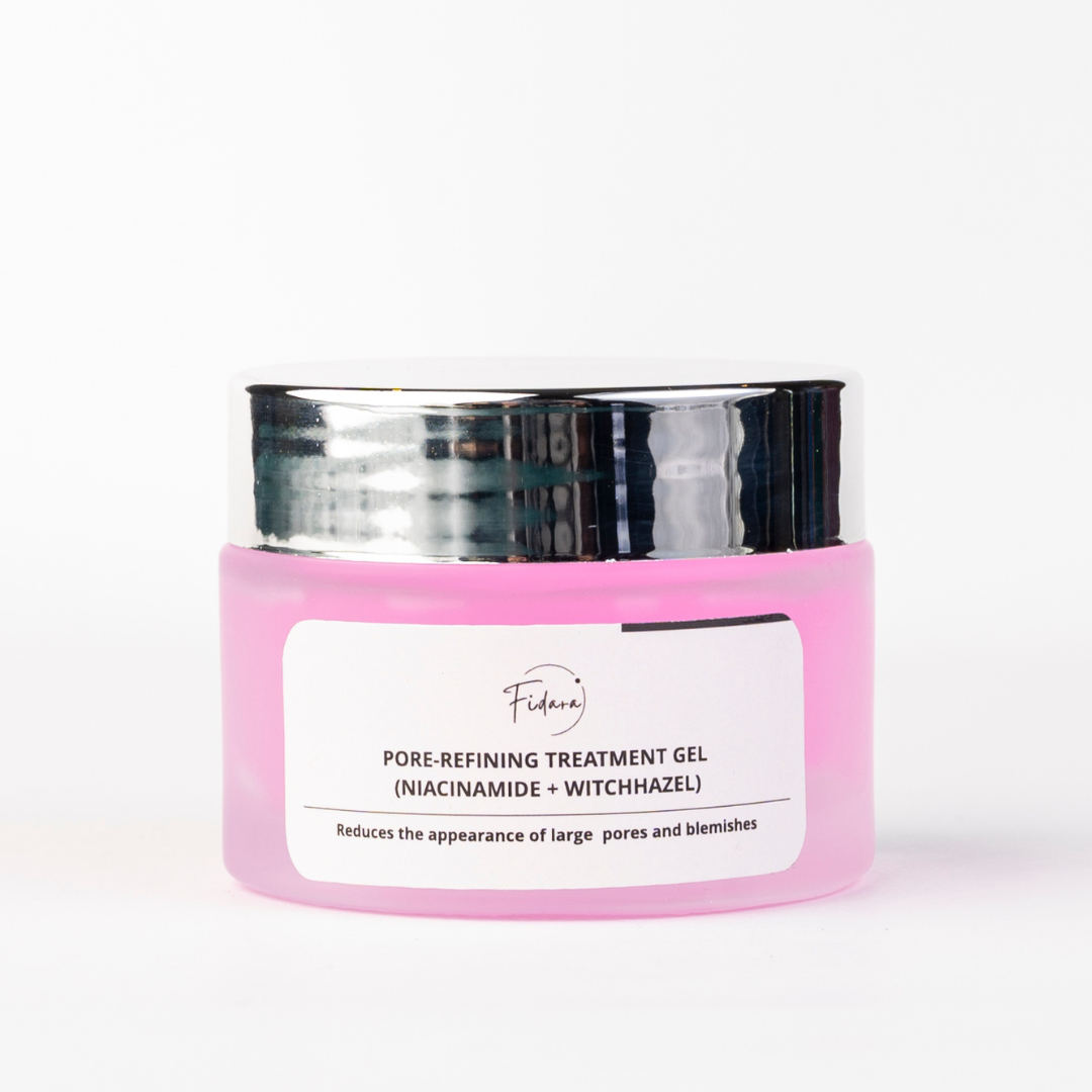 Fidara Beauty Pore-Refining Treatment Gel (Niacinamide + Witch-hazel) 50g - Makeup Stash Pakistan