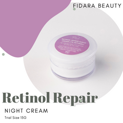 Fidara Beauty Retinol Repair Night Cream 15g - Makeup Stash Pakistan