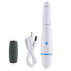 foot file electric, flawless pedi, foot care tool, heel repair, cracked heel remover, pedicure tool, dead skin remover, smooth feet device, rechargeable foot file, callus remover machine, foot care essentials - Makeup Stash Pakistan