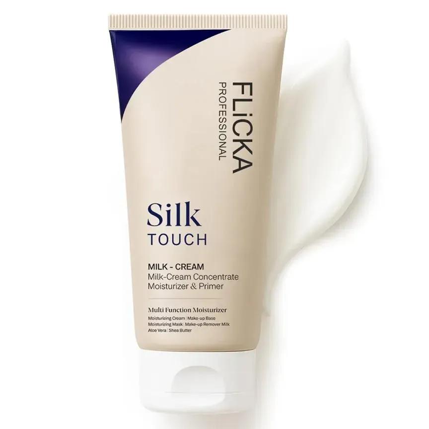 Flicka Silk Touch,3 in 1 moisturizer,face moisturizer,makeup primer,sunscreen for face,SPF moisturizer,hydrating primer,daily sunscreen,lightweight moisturizer,face primer,UV protection - Makeupstashpk