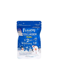 Frozen Collagen 2 in 1 Whitening X10 Capsules – Advanced Skin Brightening & Anti-Aging Formula