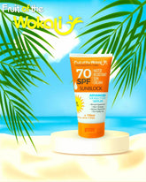 Fruit Of The Wokali 70Spf water resistant suncream 150ml - Makeup Stash Pakistan