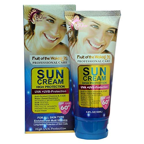 Fruit Of The Wokali High Protection Suncream Spf 60,130ml - Makeup Stash Pakistan