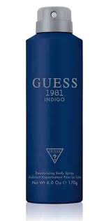 GUESS 1981 INDIGO MEN DEO 170GM - Makeup Stash Pakistan