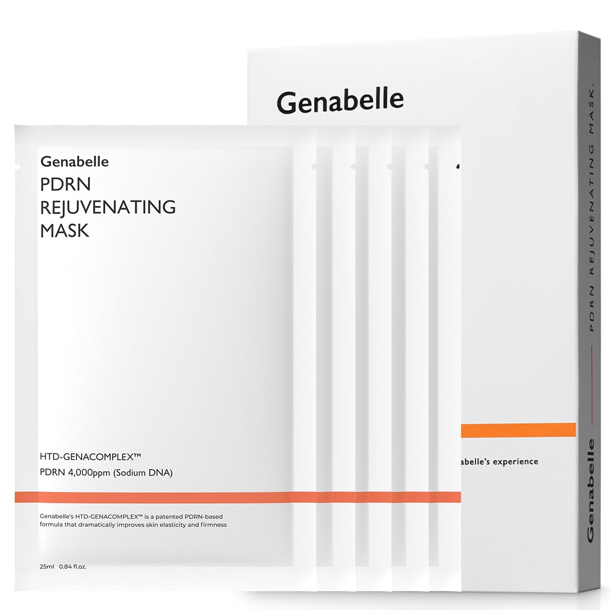 Genabelle PDRN mask, hydrating sheet mask, skin repair mask, Korean sheet mask, glow boosting mask, anti aging face mask, PDRN skincare, best hydrating face mask, Makeupstashpk