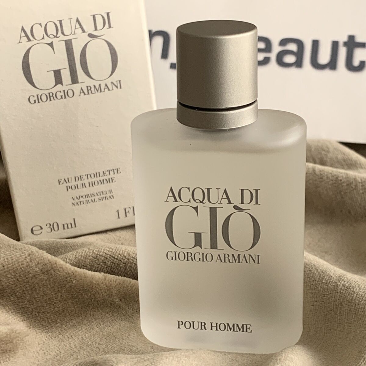 Giorgio Armani Aqua di gio pour homme 30ml without box - Makeup Stash Pakistan Giorgio Armani Aqua di gio pour homme 30ml without box - Makeup Stash Pakistan