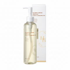salmon caring centella cleansing oil, centella cleansing oil, korean cleansing oil, k beauty cleanser, makeup remover oil, gentle cleansing oil, hydrating cleanser, sensitive skin cleanser, pore cleansing oil, facial cleansing oil, centella asiatica,- Makeup Stash Pakistan