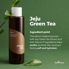 Isntree - Green Tea Fresh Toner 200ml-Makeup Stash Pakistan