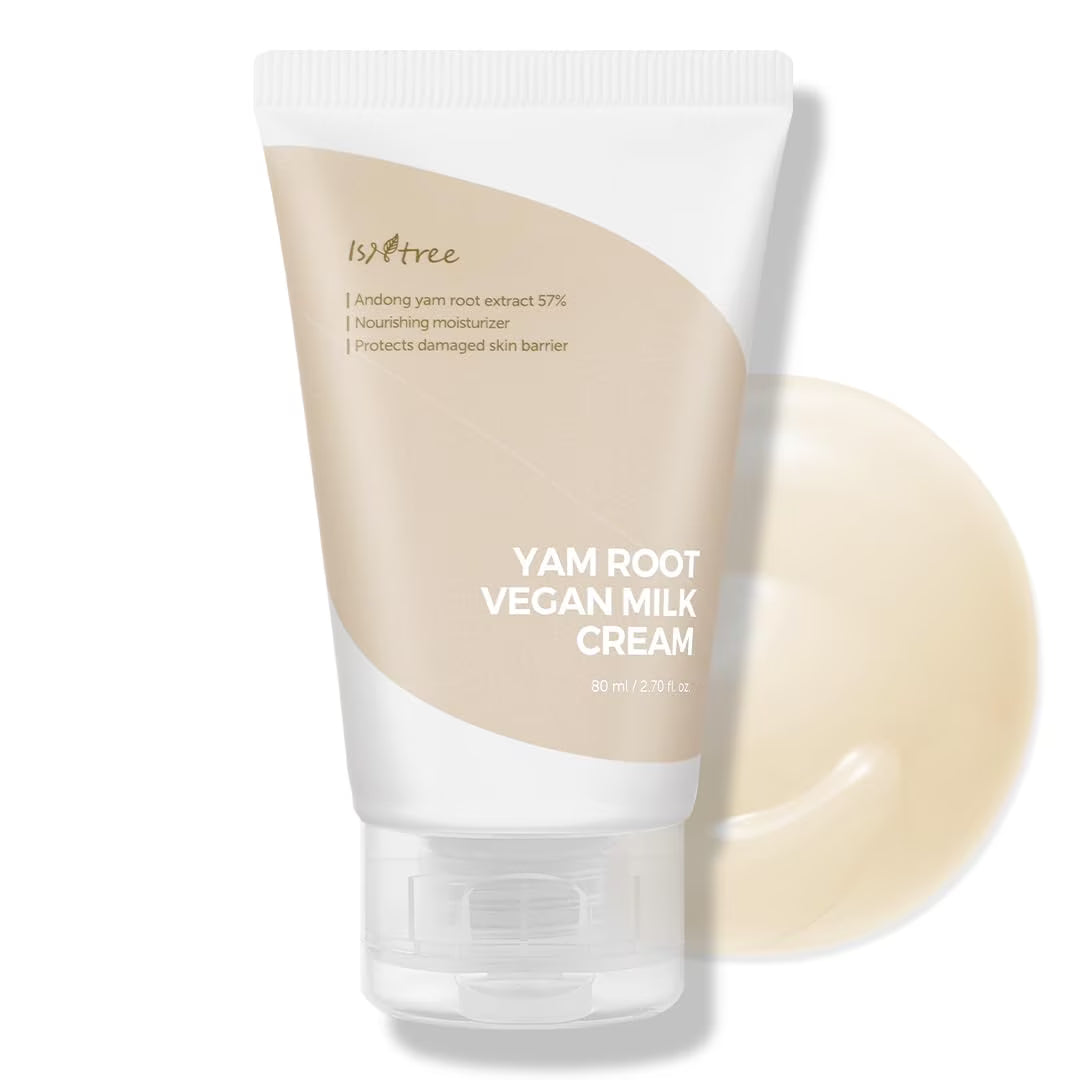 Isntree - Yam Root Vegan Milk Cream 80ml-Makeup Stash Pakistan
