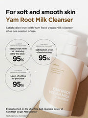 Isntree Yam Root Vegan Milk Cleanser 220ml - Makeup Stash Pakistan