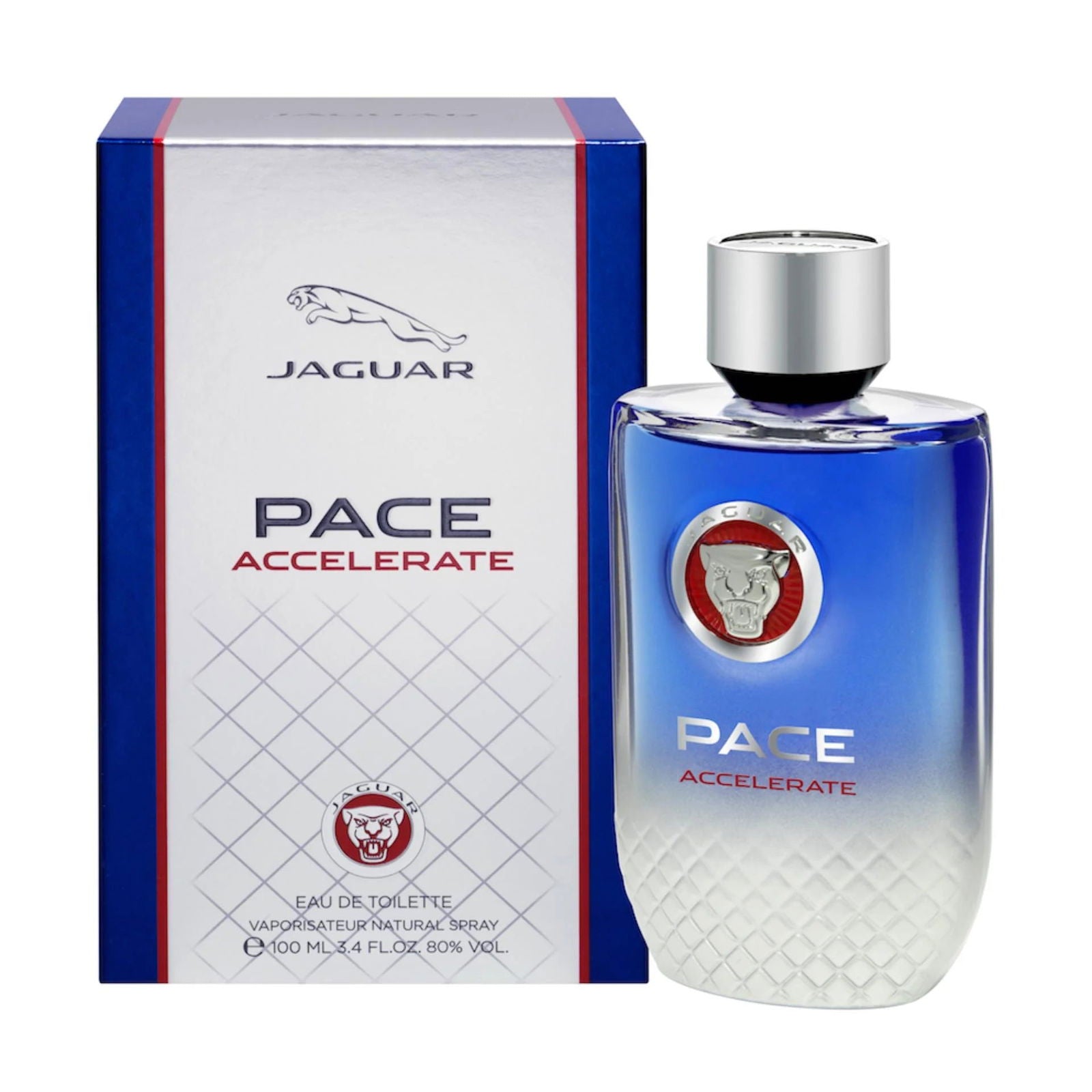JAGUAR PACE ACCELERATE MEN EDT 100ML - Makeup Stash Pakistan