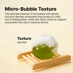 Cleansing Ball,Gentle Cleansing,Hydrating,Soothing,jelly-like facial cleanser,Makeupstash
