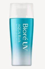 Biore - UV Aqua Rich Sunscreen Water Gel shokunin SPF50+ PA++++70ml - Makeup Stash Pakistan