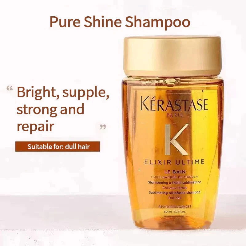 Kerastase Elixir Ultime Le Bain Oil Infused Shampoo 80ml - Makeup Stash Pakistan Kerastase Elixir Ultime Le Bain Oil Infused Shampoo 80ml - Makeup Stash Pakistan