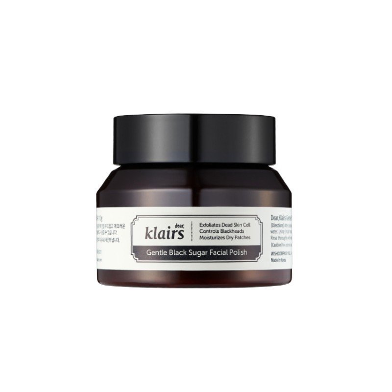 Klairs Gentle Black Sugar Facial Polish 110g - Makeup Stash Pakistan