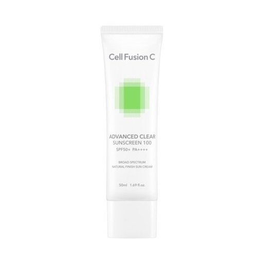 Cell Fusion C Advanced Clear Sunscreen 100 SPF50+/PA++++ 35ml- Makeup Stash Pakistan