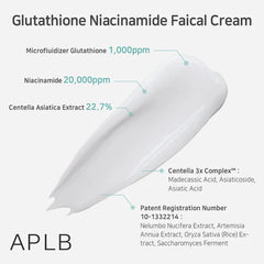 APLB - Glutathion Niaciniamide Facial Cream 55ml - Makeup Stash Pakistan