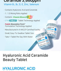 APLB - Hyaluronic Acid Ceramide Beauty Tablet 30 - Makeup Stash Pakistan
