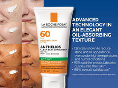 La Roche-Posay Anthelios Clear Skin Oil Free Sunscreen SPF60 - Makeup Stash Pakistan