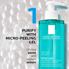 La Roche-Posay Effaclar Micro-Peeling Purifying Gel Cleanser 400 ML - Makeup Stash Pakistan