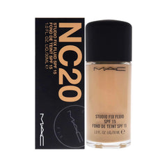 MAC Studio Fix Fluid Foundation Spf 15 NC20-30ml-Makeup Stash Pakistan