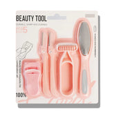 MIXUEER Beauty Tools Exquisite Life Combination Set – Pack of 5 | Complete Skincare & Makeup Essentials Kit