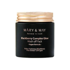 Mary & May - Black Berry Complex Glow Wash Off Mask 30g - Makeup Stash Pakistan