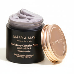 Brightening , Deep-Cleansing Face Mask , Glowing skin mask , Hydrating wash off mask , Blackberry face mask , Makeupstashpk