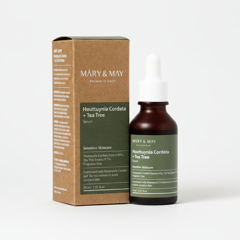 Tea Tree Serum, Acne Control, Soothing Korean Serum , Pore Minimizing Serum, Oil Control Serum, Clear Skin, Anti Acne Serum , Makeupstashpk