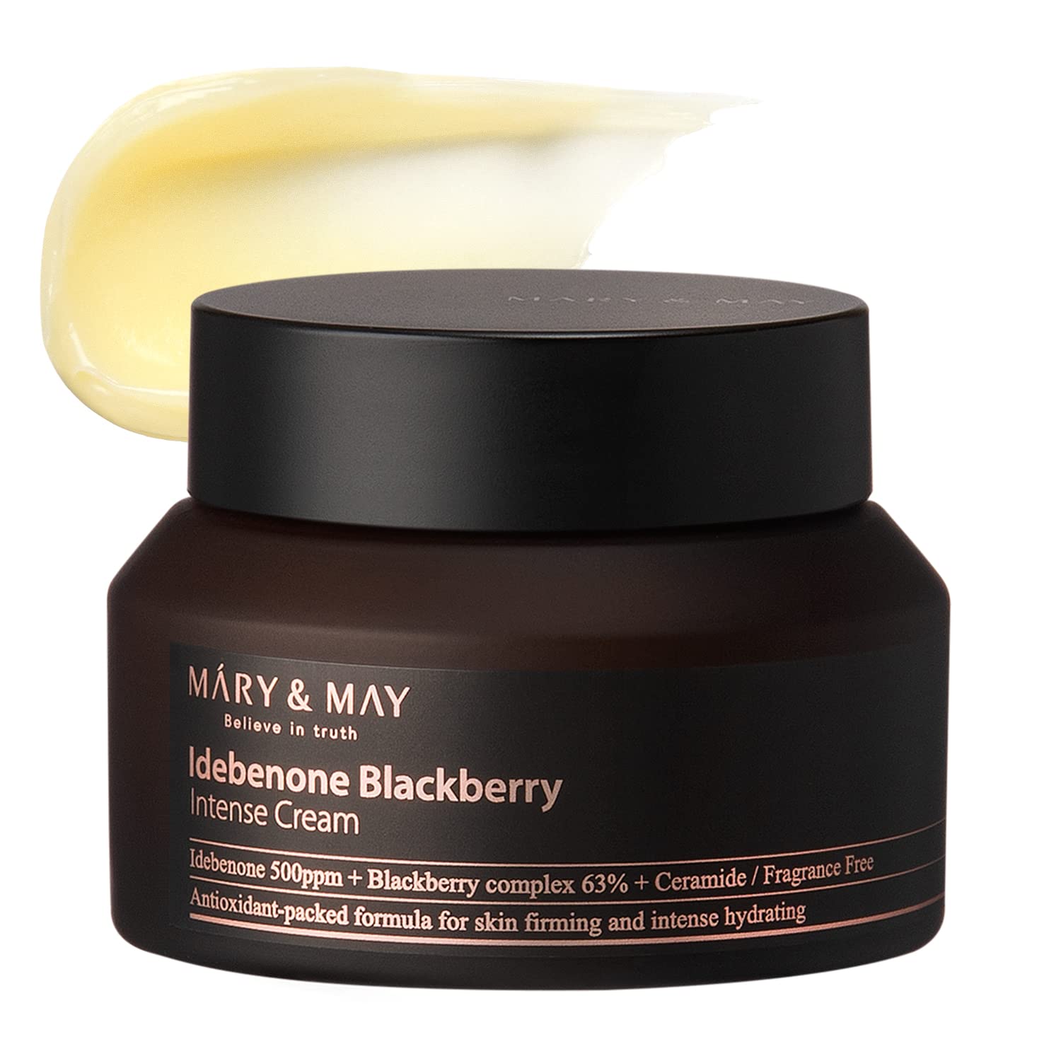 Blackberry Intense Cream , Anti-Aging , Korean Moisturizer , Brightening, Firming , Deep Hydration, Makeupstashpk