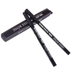 Miss Rose Waterproof Makeup Eye Liner Pencil – Long-Lasting Black Precision Eye Pencil