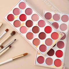 Miss Rose 18 colors lipsticks Tray - Makeup Stash Pakistan