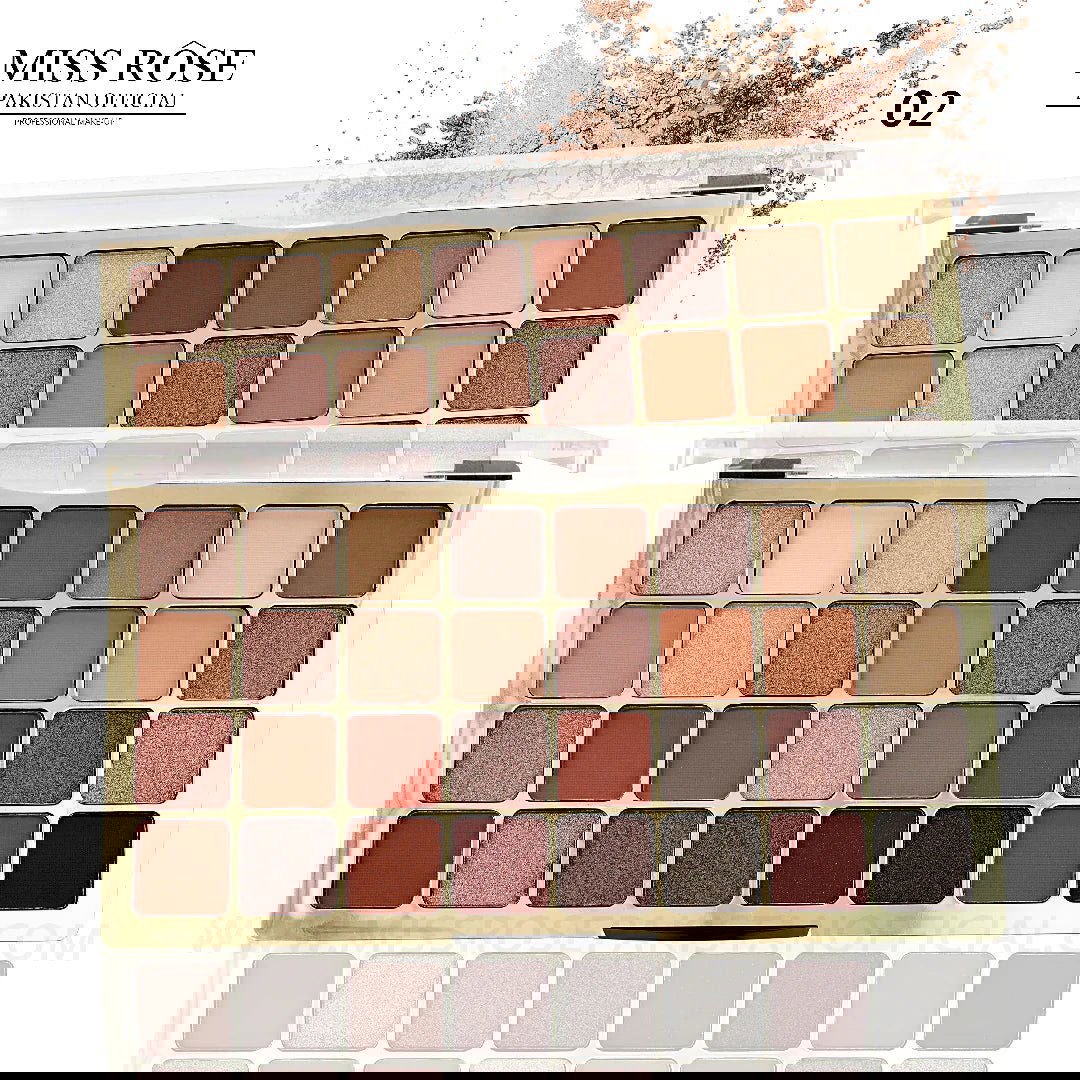 Miss Rose 32 Color Eye Shadow Palette - Makeup Stash Pakistan