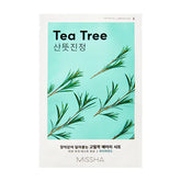 Korean Sheet Mask, Mask Sheet , Tea Tree Infused Sheet Mask, Soothing, Hydration , Clear Skin - Makeup Stash Pakistan