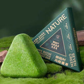 Nature Shampoo Triangle Stone, Nature Shampoo Bar, Triangle Shampoo Bar, Solid Shampoo 50g, Natural Shampoo Bar, Eco Friendly Shampoo, Travel Shampoo Bar, Hair Cleansing Bar, Solid Hair Shampoo, Natural Hair Care, Shampoo Stone - Makeupstashpk