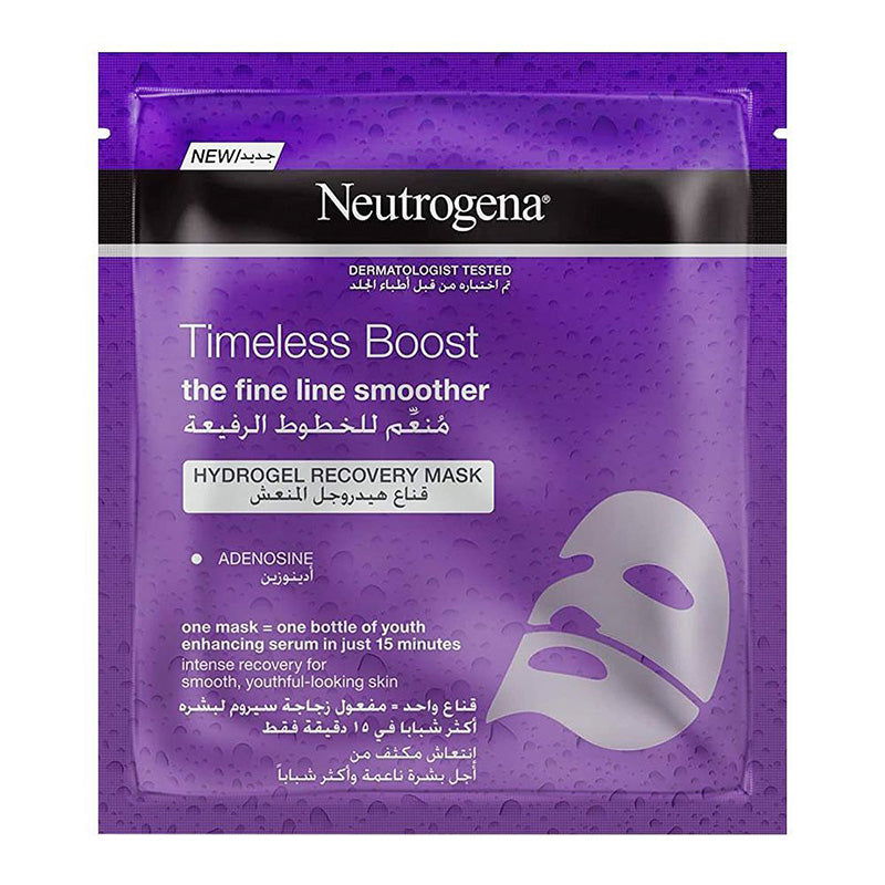 Neutrogena Timeless Boost Hydrogel Recovery Mask - Makeup Stash Pakistan