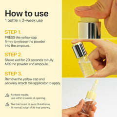Numbuzin no 5 ampoule, numbuzin dark spot ampoule, glutathione ampoule, txa ampoule, tranexamic acid serum, dark spot treatment, pigmentation serum, brightening ampoule, korean skincare serum, post acne mark treatment, uneven skin tone serum - Makeupstashpk