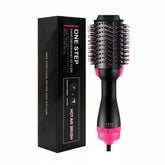 One Step Hot Air Brush, Hair Dryer Brush, Hot Air Brush Dryer, Hair Straightener Brush, Volumizing Hair Styler, Blow Dryer Brush, Hair Styling Tool, Frizz Control Hair Brush, Salon Hair Styler, Hair Dryer and Straightener, Hot Air Styler, Hair Volume Brush, Professional Hair Brush Dryer, Fast Hair Dryer Brush- Makeup Stash Pakistan