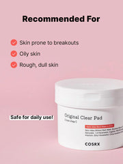 Cosrx One Step Original Clear Pad 70 EA - Makeup Stash Pakistan