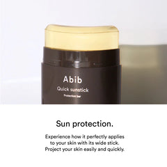 Abib Quick Sunstick SPF50+ PA++++ 22g – Lightweight & Matte Sunscreen Stick