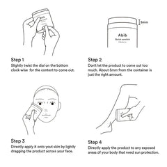 Abib Quick Sunstick SPF50+ PA++++ 22g – Lightweight & Matte Sunscreen Stick