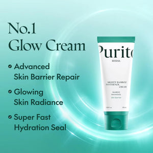 Dry skin repair cream, Korean skincare moisturizer, Purito cream original, soothing face cream, bamboo cream moisturizer, barrier repair cream Korea, hydrating face cream - Makeup Stash Pakistan