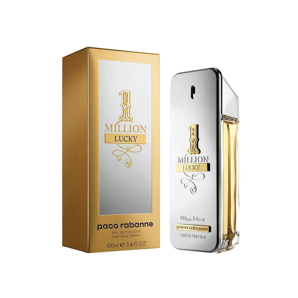 Paco 1 Million Lucky Men Edt 100Ml - Makeup Stash Pakistan