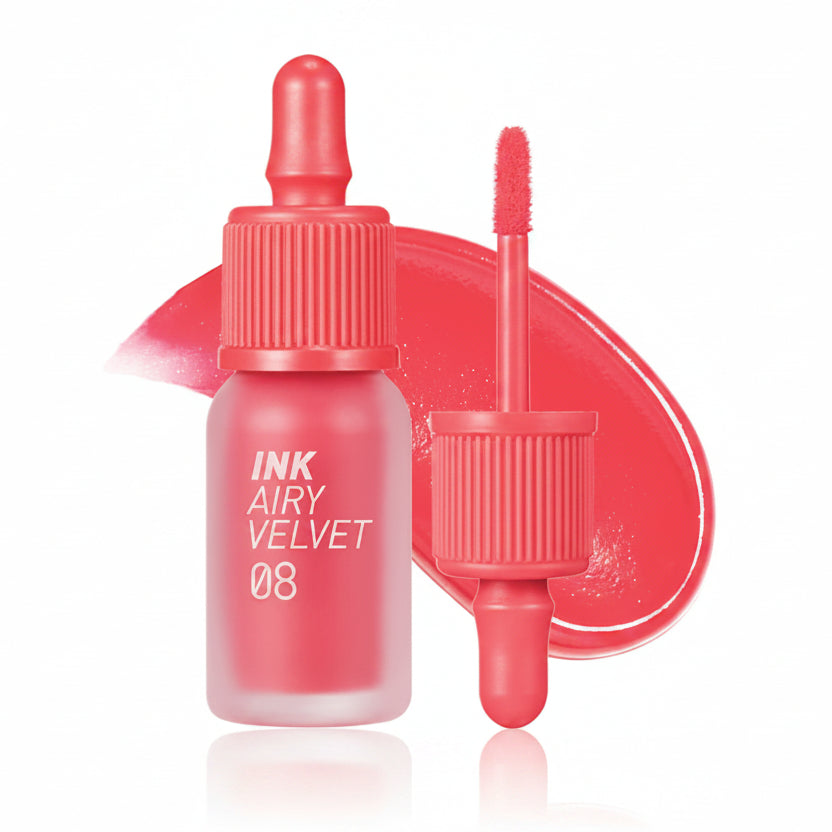 Matte Lip Stain, Velvet lip tint, Long lasting Tint, Soft Matte Lipstick, Coral Lip tint, Gradient lips - Makeup Stash Pakistan
