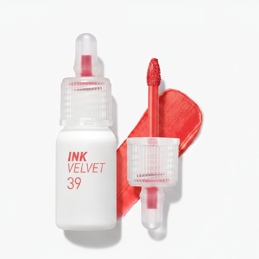 Sunny Orange lip tint, Korean lip tint, matte lip tint, long lasting lip tint, orange lipstick,velvet lip tint, Makeup Stash Pakistan