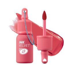 Last Red lip tint, Korean lip tint, matte lip tint, red lipstick, long lasting lip tint, K-beauty makeup, velvet lip tint, classic red lip color - Makeup Stash Pakistan