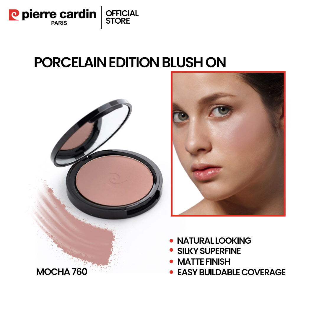 Pierre Cardin Paris Porcelain Edition Blush On Mocha 760 - Makeup Stash Pakistan