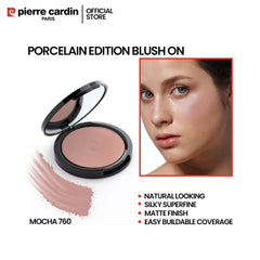 Pierre Cardin Paris Porcelain Edition Blush On Mocha 760 - Makeup Stash Pakistan