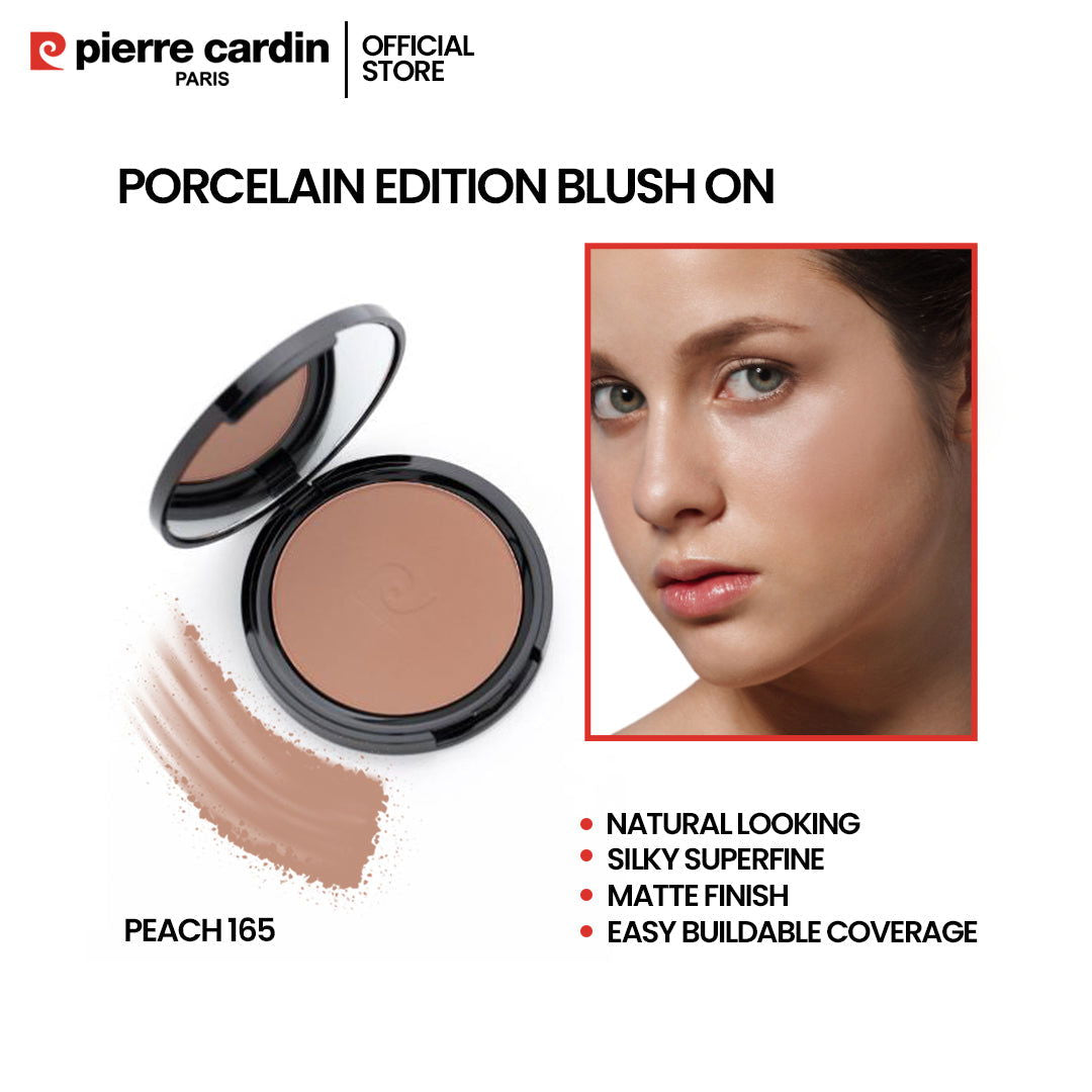 Pierre Cardin Paris Porcelain Edition Blush On Peach 165 - Makeup Stash Pakistan